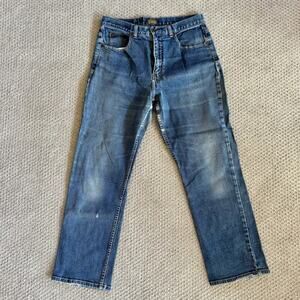 Caslon Womens Y2K Straight Leg Jeans 12 Petite 30x28 Blue Denim Cotton Stretch